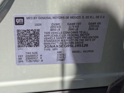 2025 Chevrolet Equinox AWD ACTIV