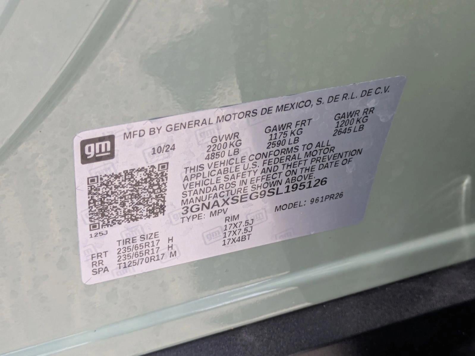 2025 Chevrolet Equinox AWD ACTIV