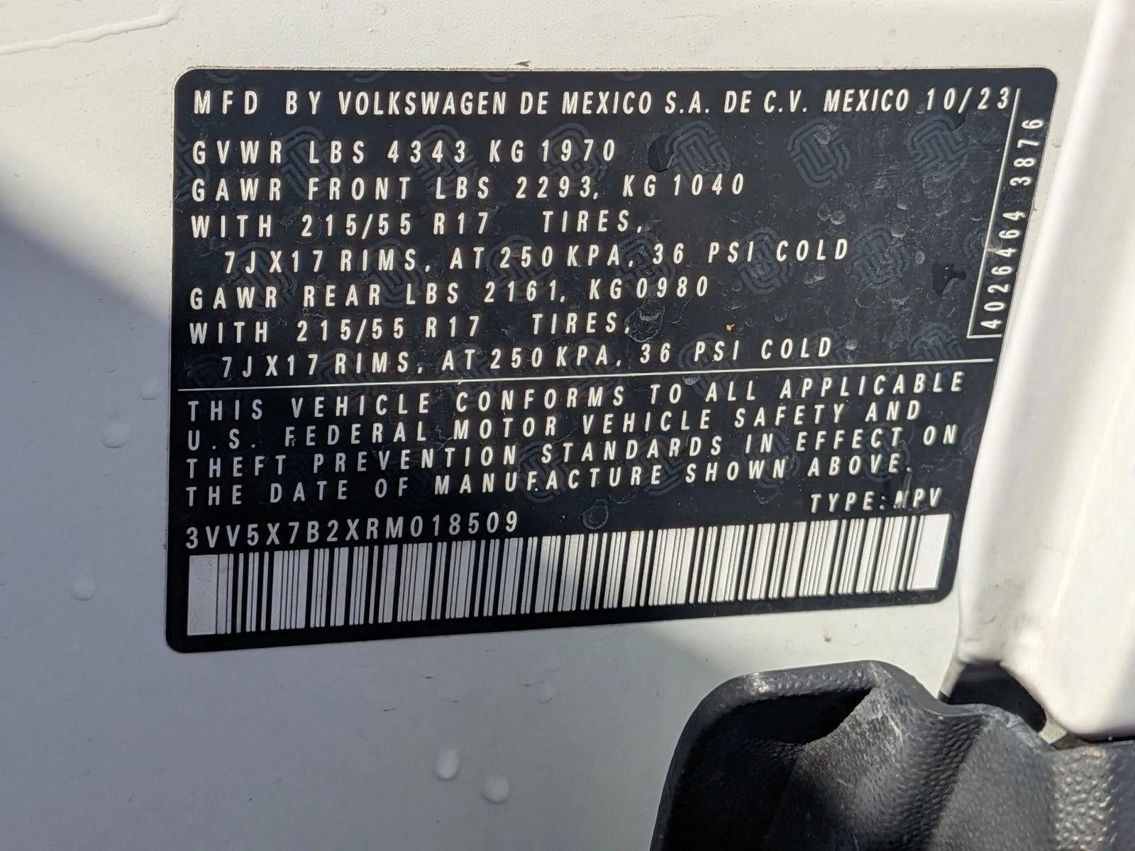 2024 Volkswagen Taos S FWD