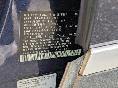 2014 Volkswagen Tiguan 2WD 4dr Auto SEL