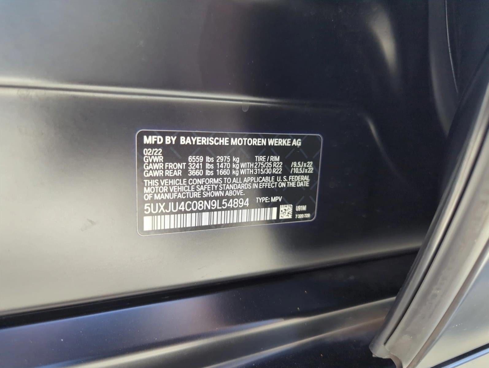 2022 BMW X5 M50i Sports Activity Vehicle