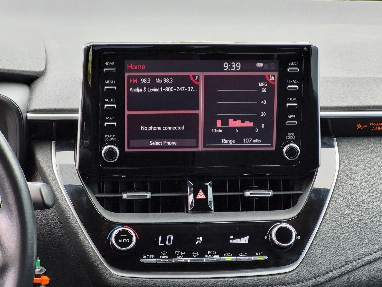 2020 Toyota Corolla SE CVT (Natl)