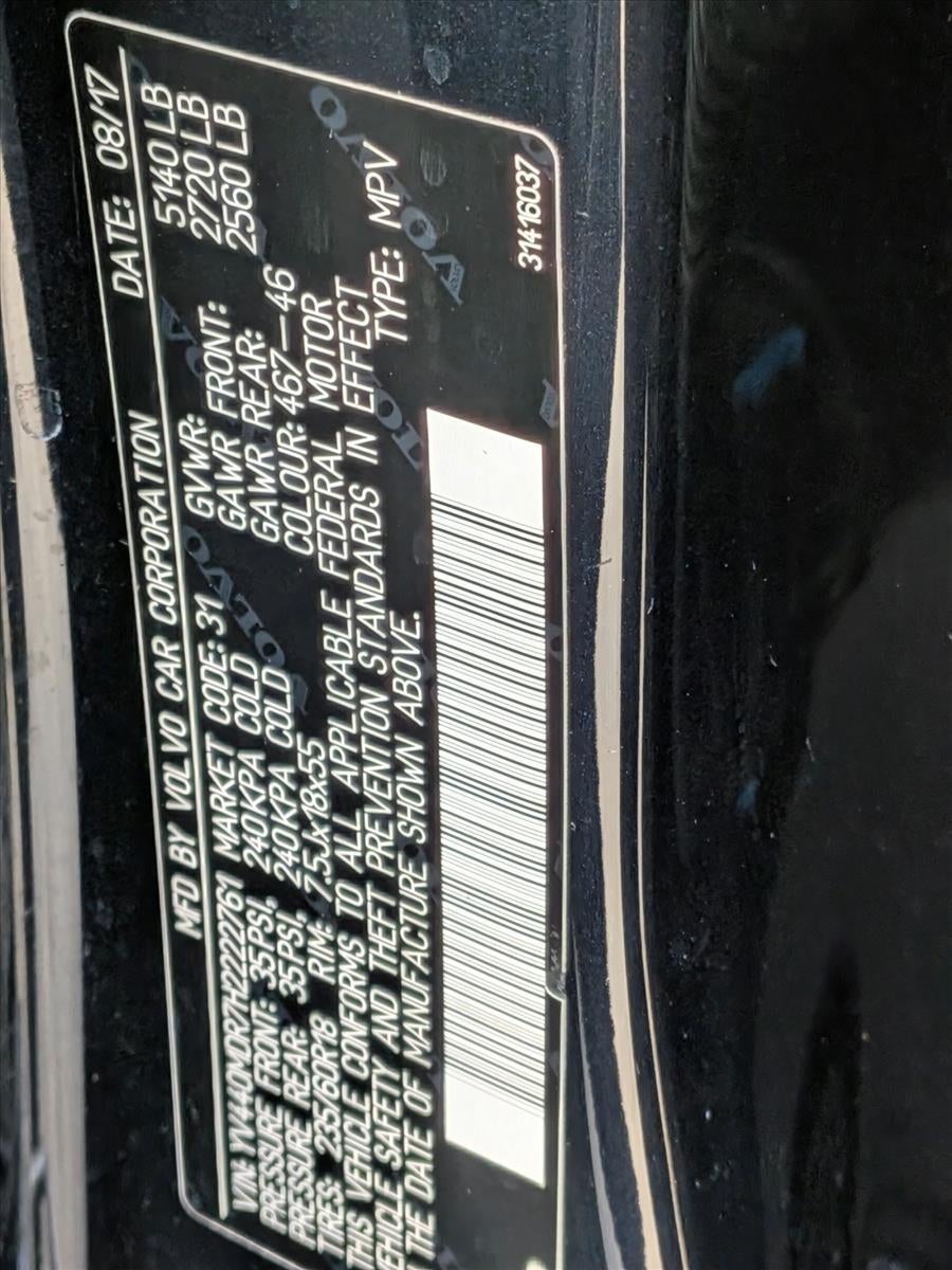2017 Volvo XC60 T5 FWD Dynamic