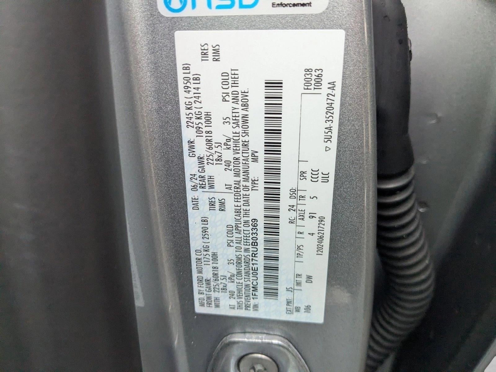 2024 Ford Escape PHEV FWD