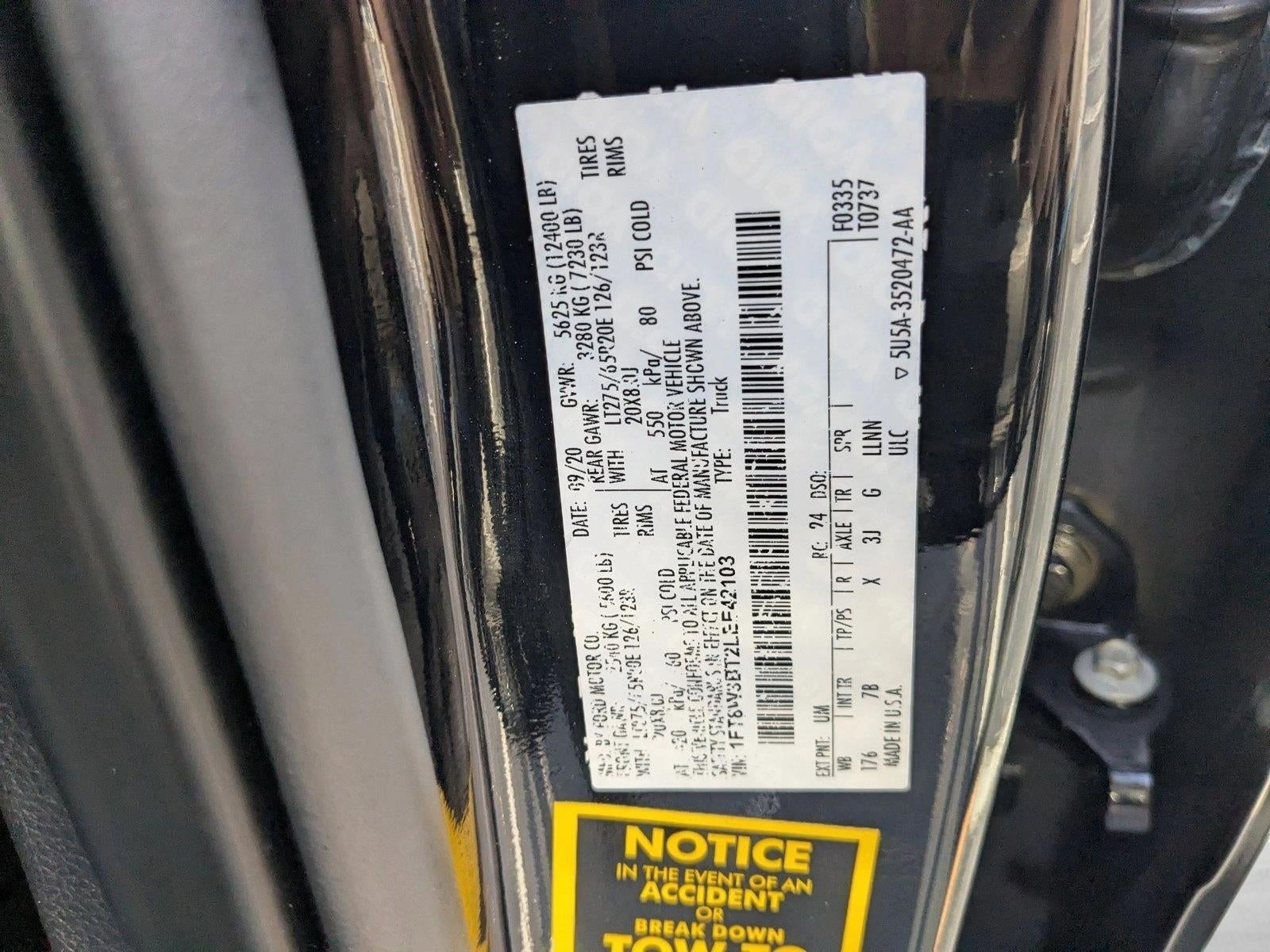 2020 Ford Super Duty F-350 SRW Platinum 4WD Crew Cab 6.75' Box