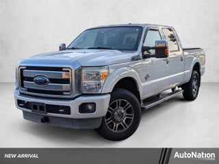 2014 Ford Super Duty F-350 SRW 4WD Crew Cab 6-3/4 Ft Box Platinum