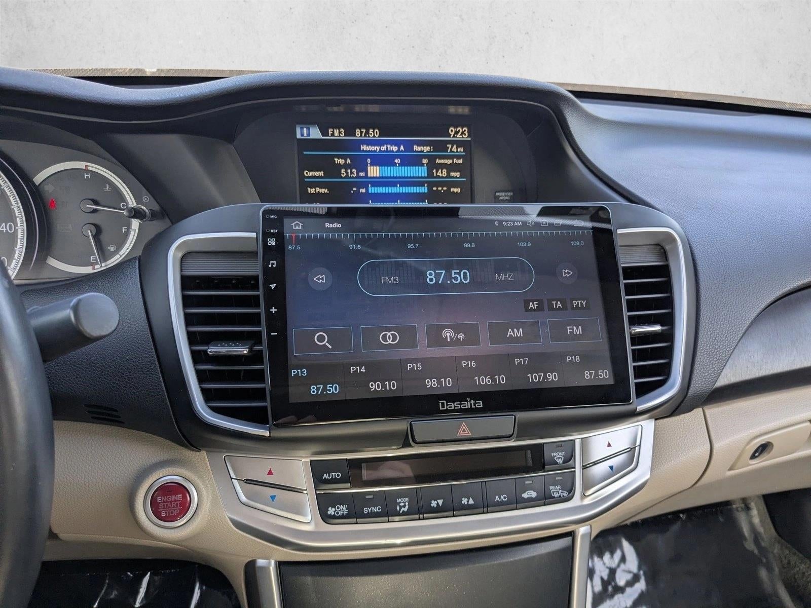 2015 Honda Accord Sedan EX-L CVT PZEV