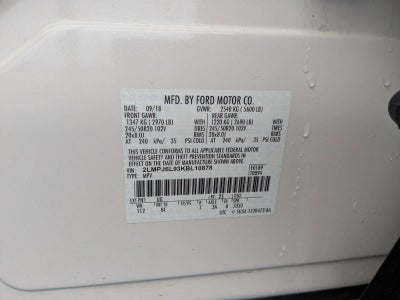 2019 Lincoln Nautilus Reserve FWD