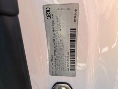 2015 Audi A5 Auto quattro 2.0T Premium Plus