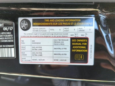 2018 Mercedes-Benz E-Class E 300 RWD Sedan