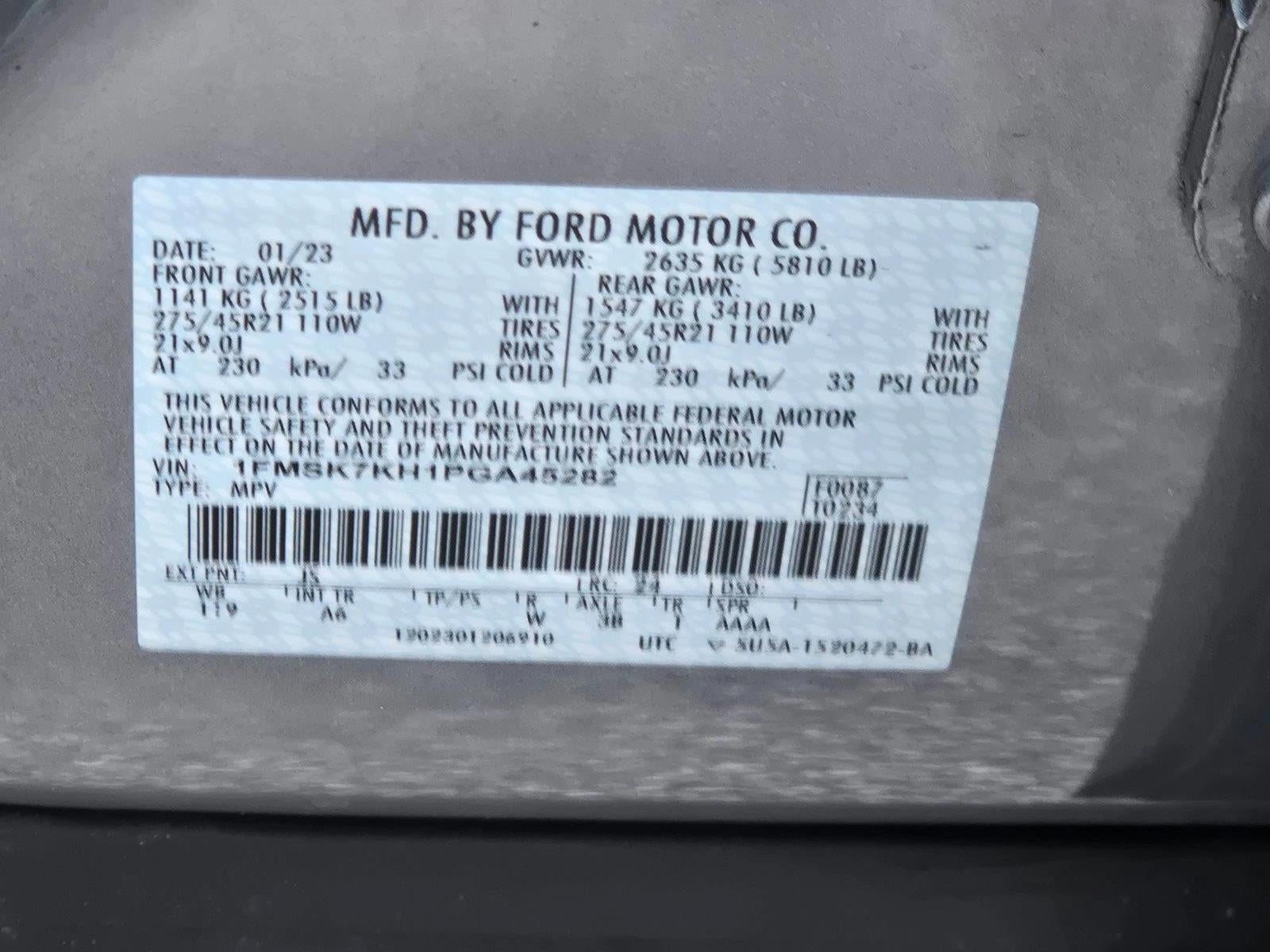 2023 Ford Explorer ST-Line RWD