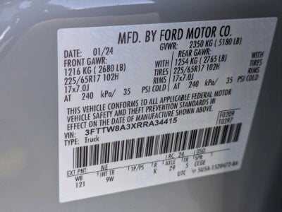 2024 Ford Maverick XL FWD SuperCrew