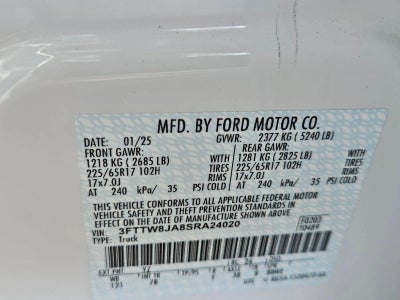 2025 Ford Maverick XLT AWD SuperCrew