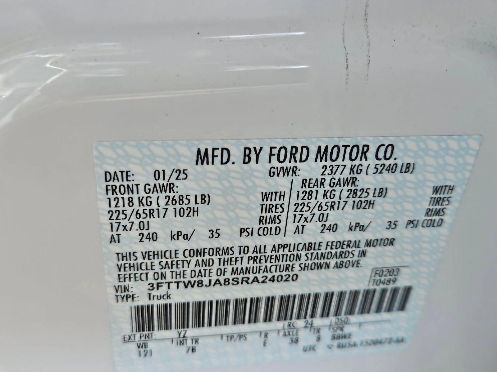 2025 Ford Maverick XLT AWD SuperCrew