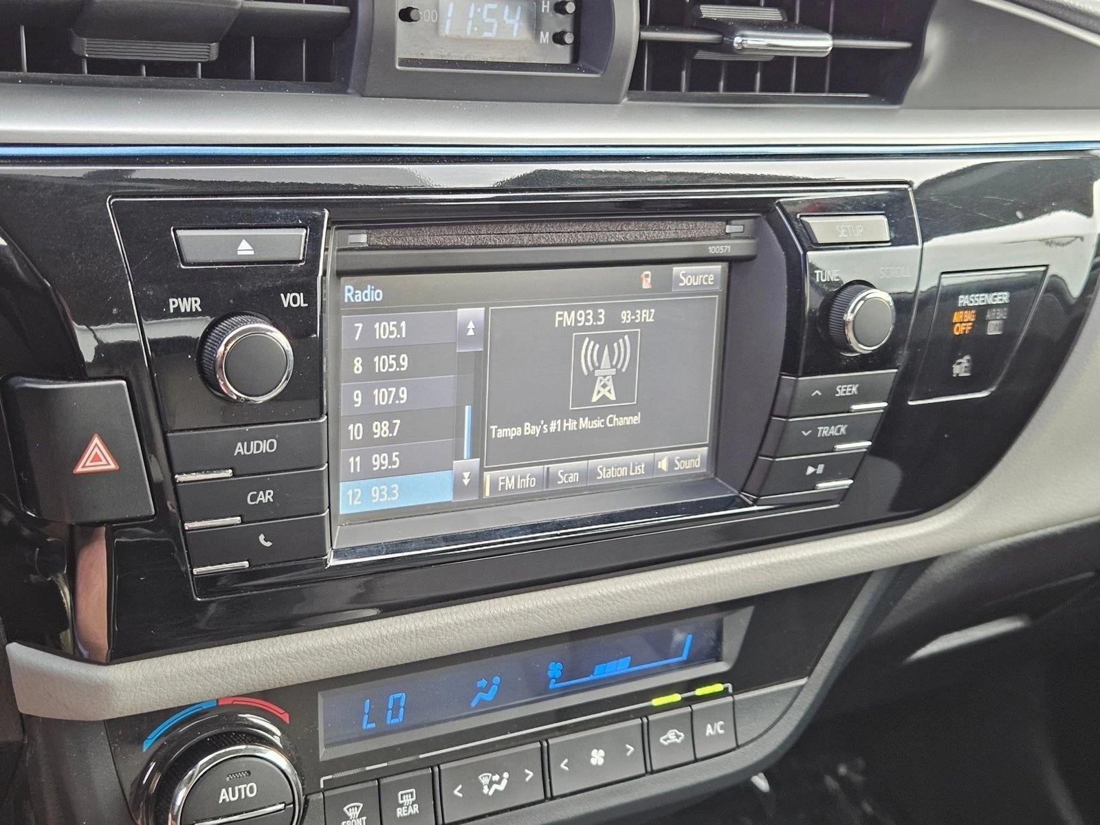 2016 Toyota Corolla 4dr Sdn CVT Auto LE (Natl)