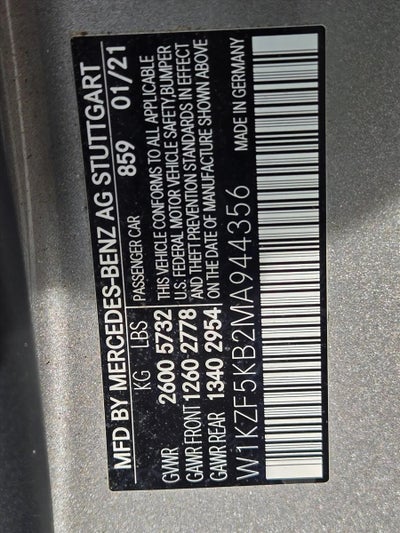 2021 Mercedes-Benz E-Class E 450 4MATIC® Sedan