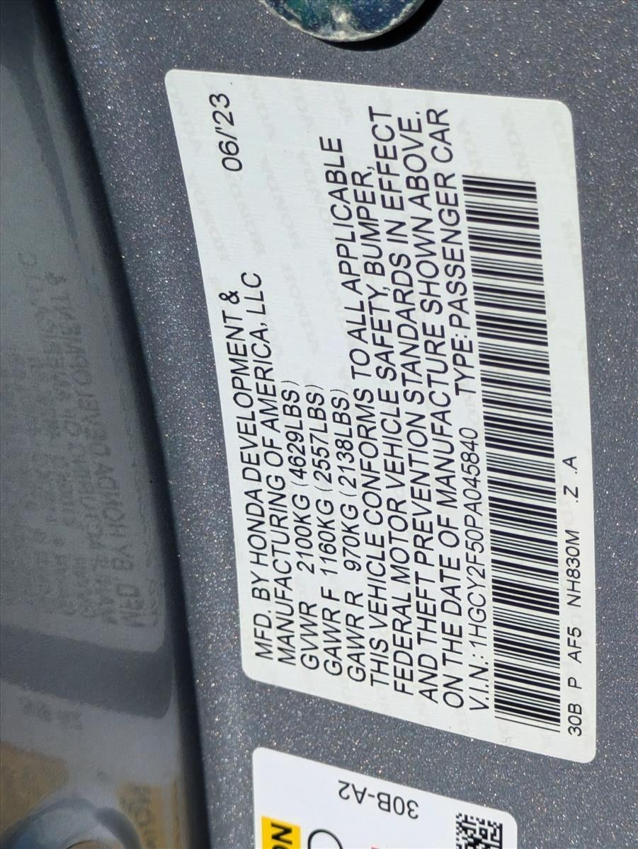 2023 Honda Accord Hybrid Sport Sedan