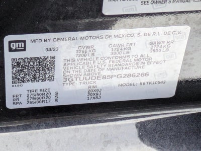 2023 GMC Sierra 1500 Crew Cab Short Box 4-Wheel Drive SLT