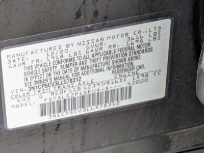 2020 Nissan Kicks SV FWD