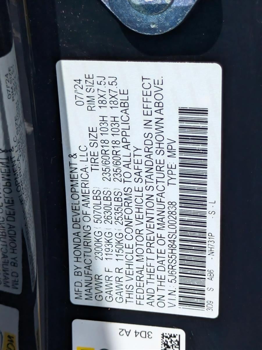 2025 Honda CR-V Hybrid Sport-L FWD