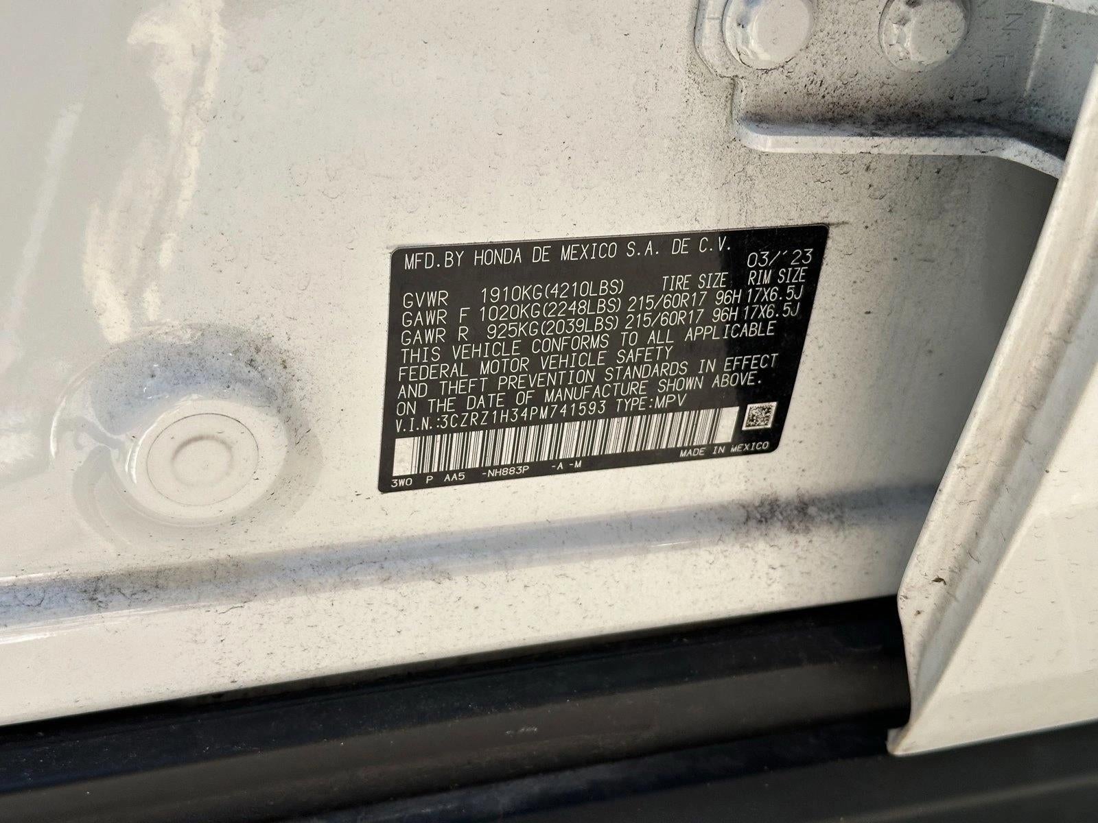 2023 Honda HR-V LX 2WD CVT