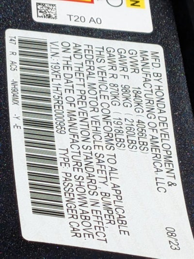 2024 Honda Civic Hatchback EX-L CVT