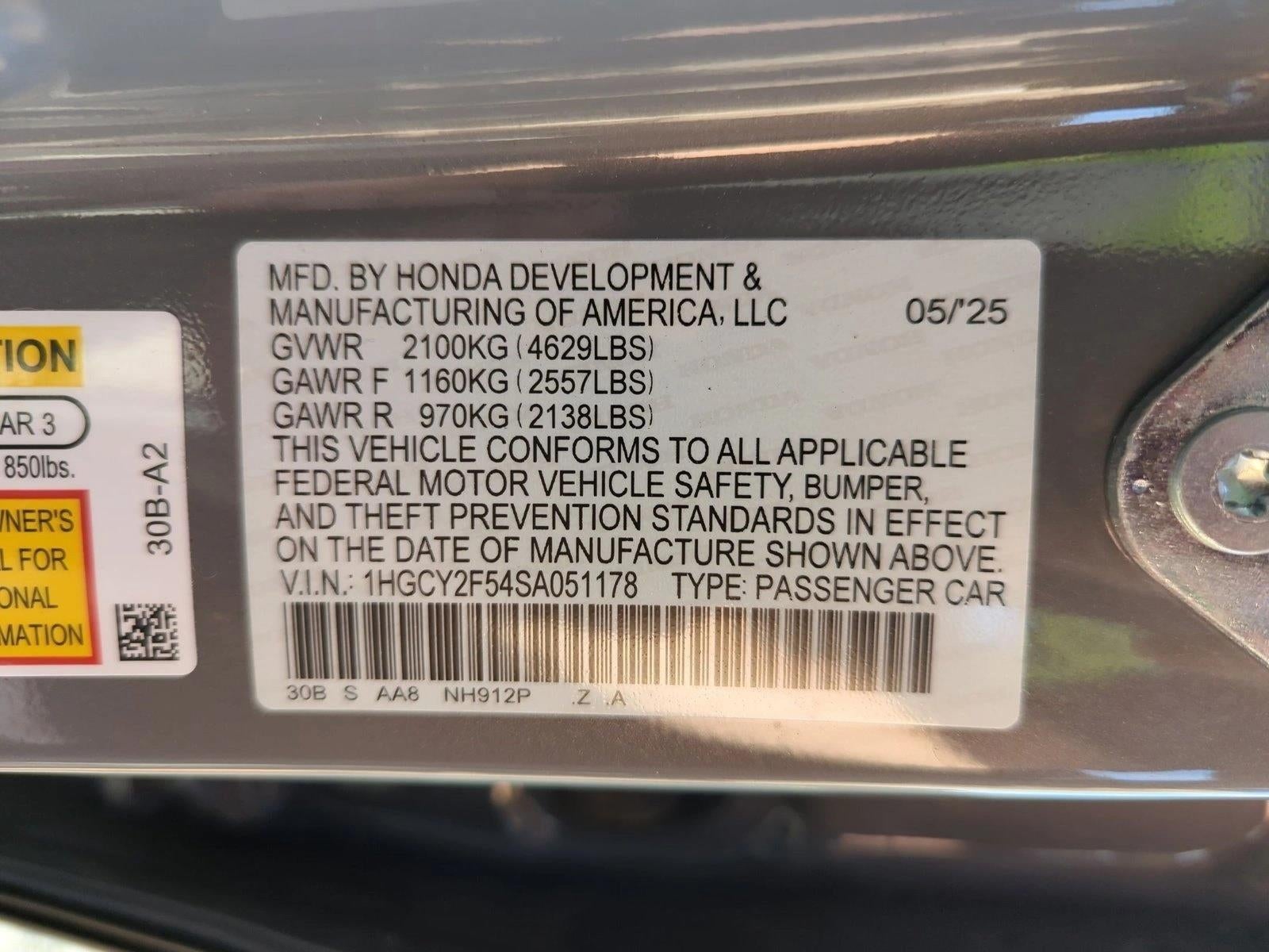 2025 Honda Accord Hybrid Sport Sedan
