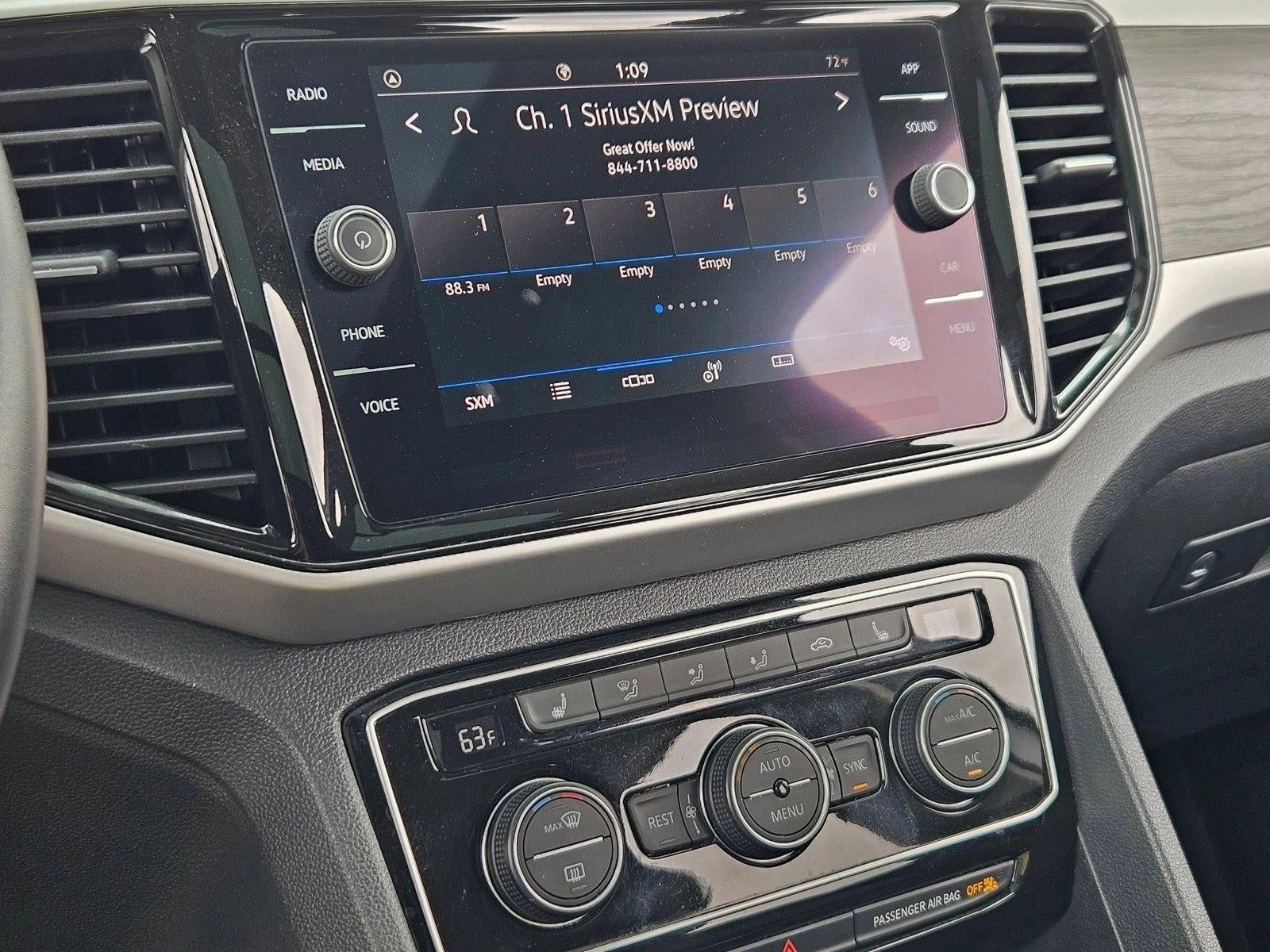 2022 Volkswagen Atlas 3.6L V6 SE w/Technology FWD