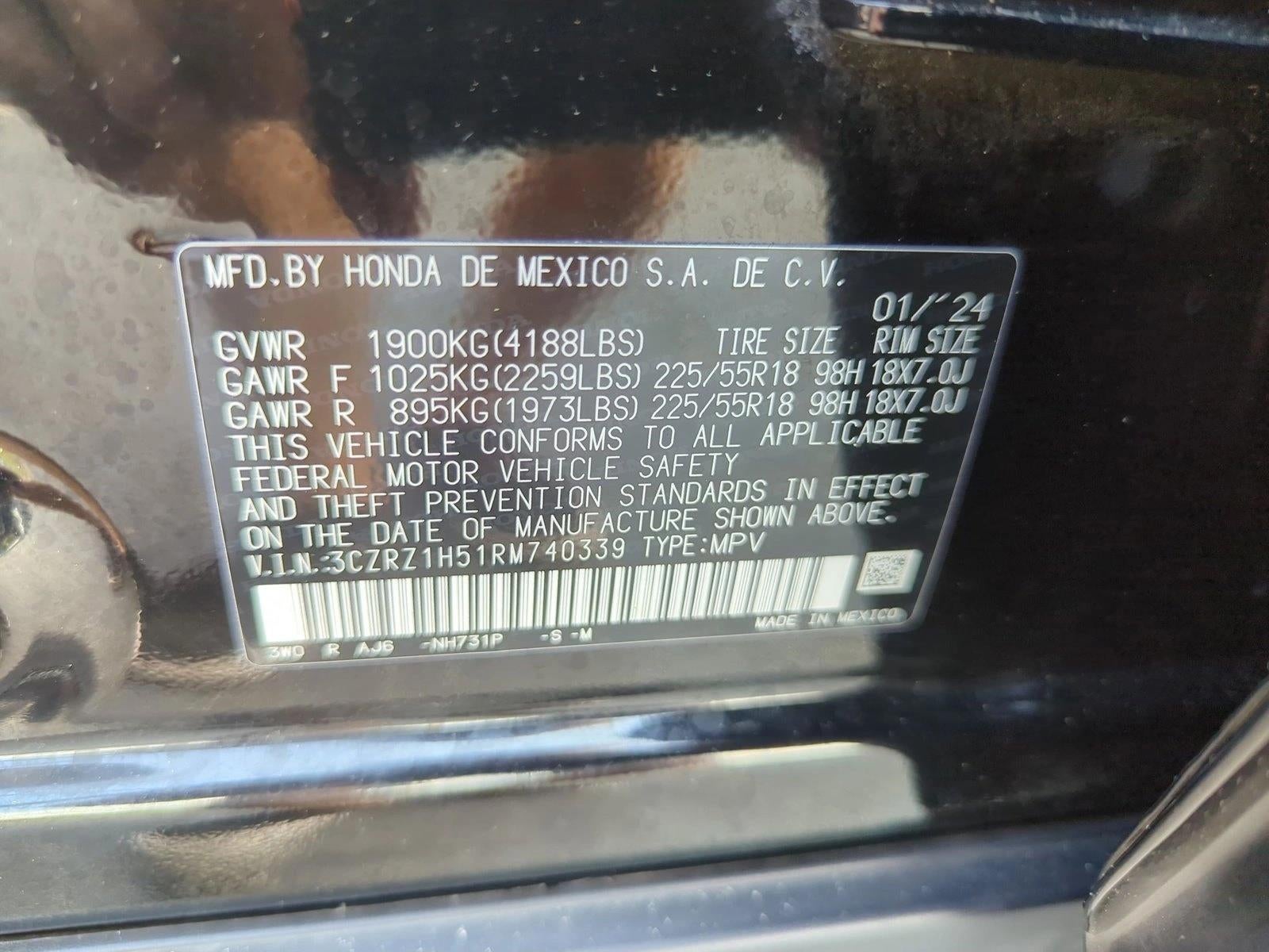 2024 Honda HR-V Sport 2WD CVT