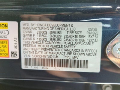 2026 Honda CR-V Hybrid Sport-L FWD