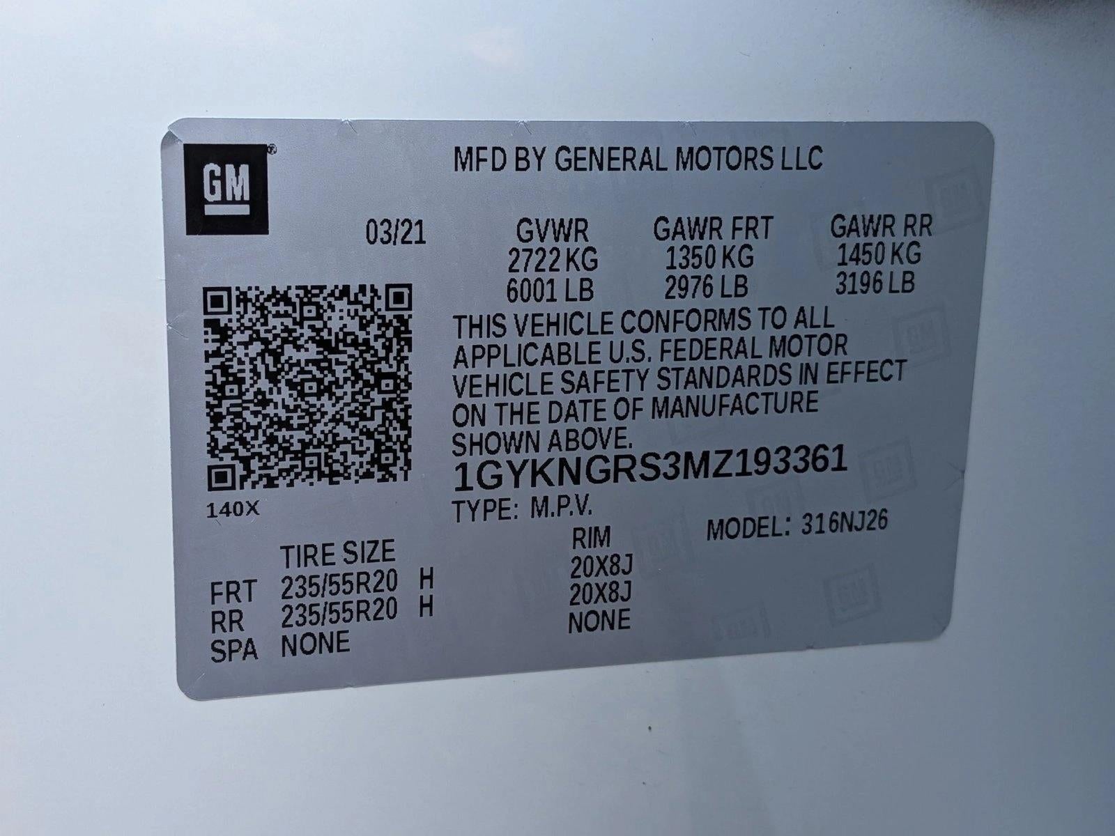 2021 Cadillac XT5 AWD 4dr Sport
