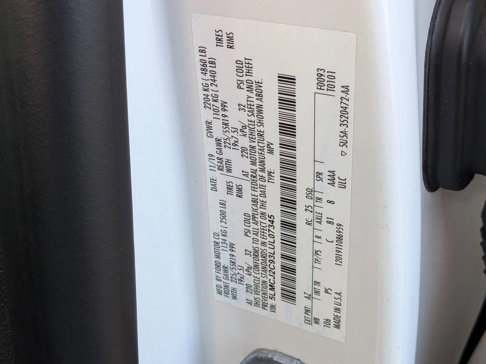 2020 Lincoln Corsair Reserve FWD