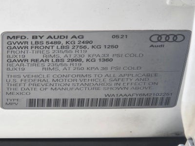 2021 Audi Q5 Premium 45 TFSI quattro