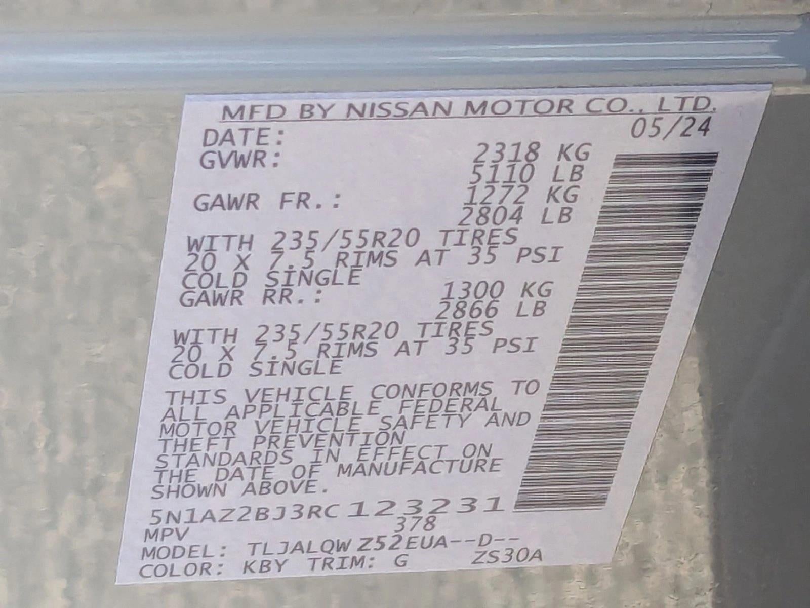 2024 Nissan Murano FWD SV