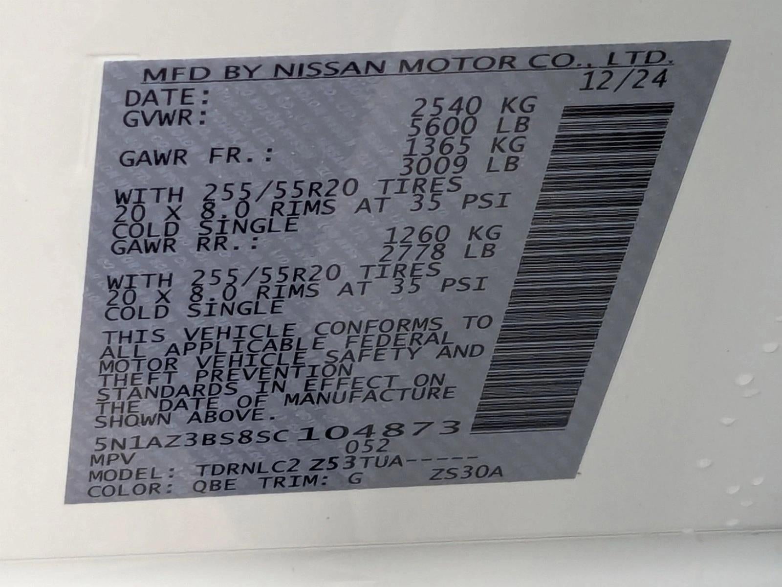 2025 Nissan Murano AWD SV