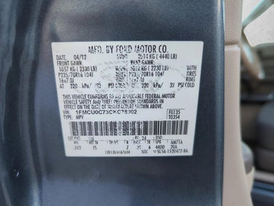 2012 Ford Escape FWD 4dr XLS