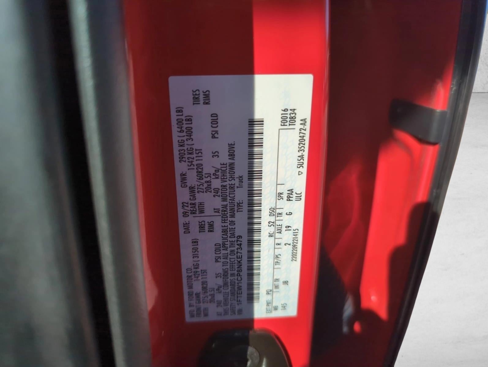 2022 Ford F-150 XL 2WD SuperCrew 5.5' Box