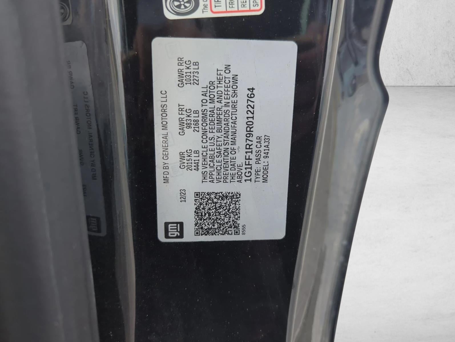 2024 Chevrolet Camaro 2dr Coupe LT1