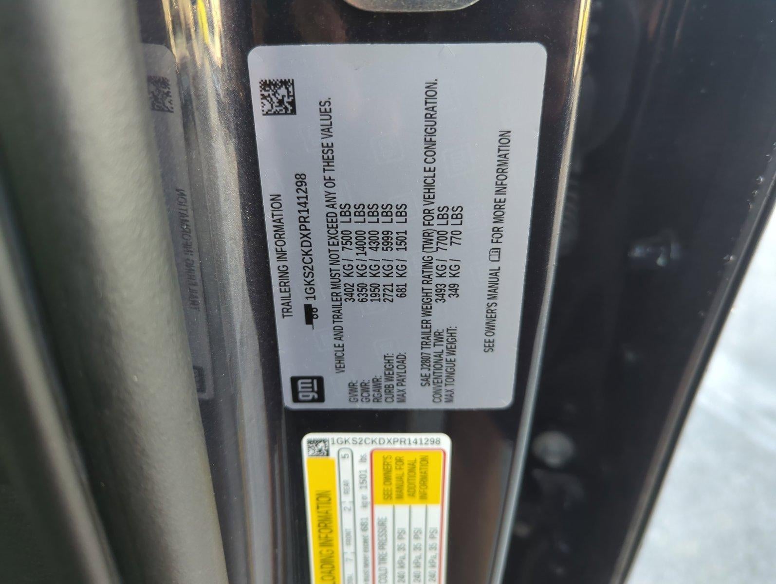 2023 GMC Yukon 4WD 4dr AT4