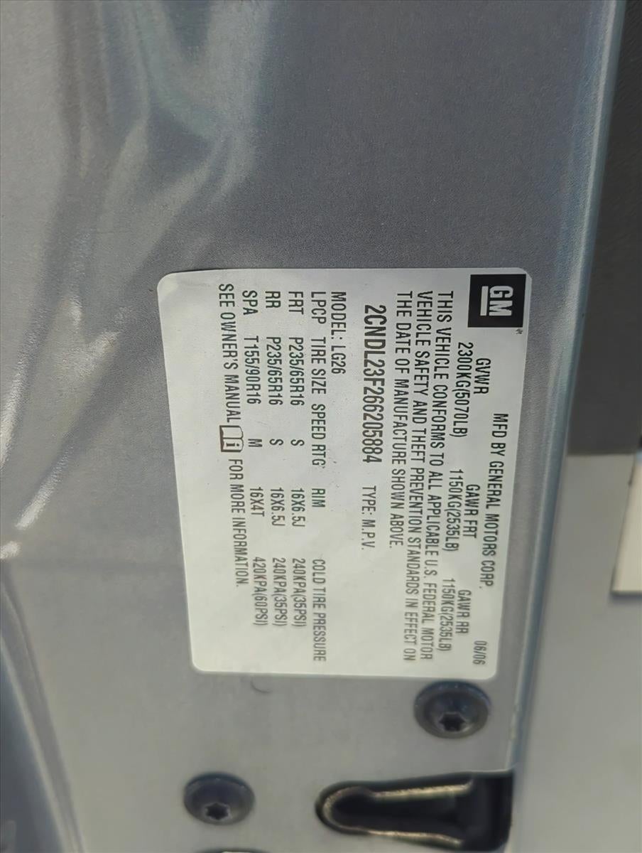 2006 Chevrolet Equinox 4dr AWD LS