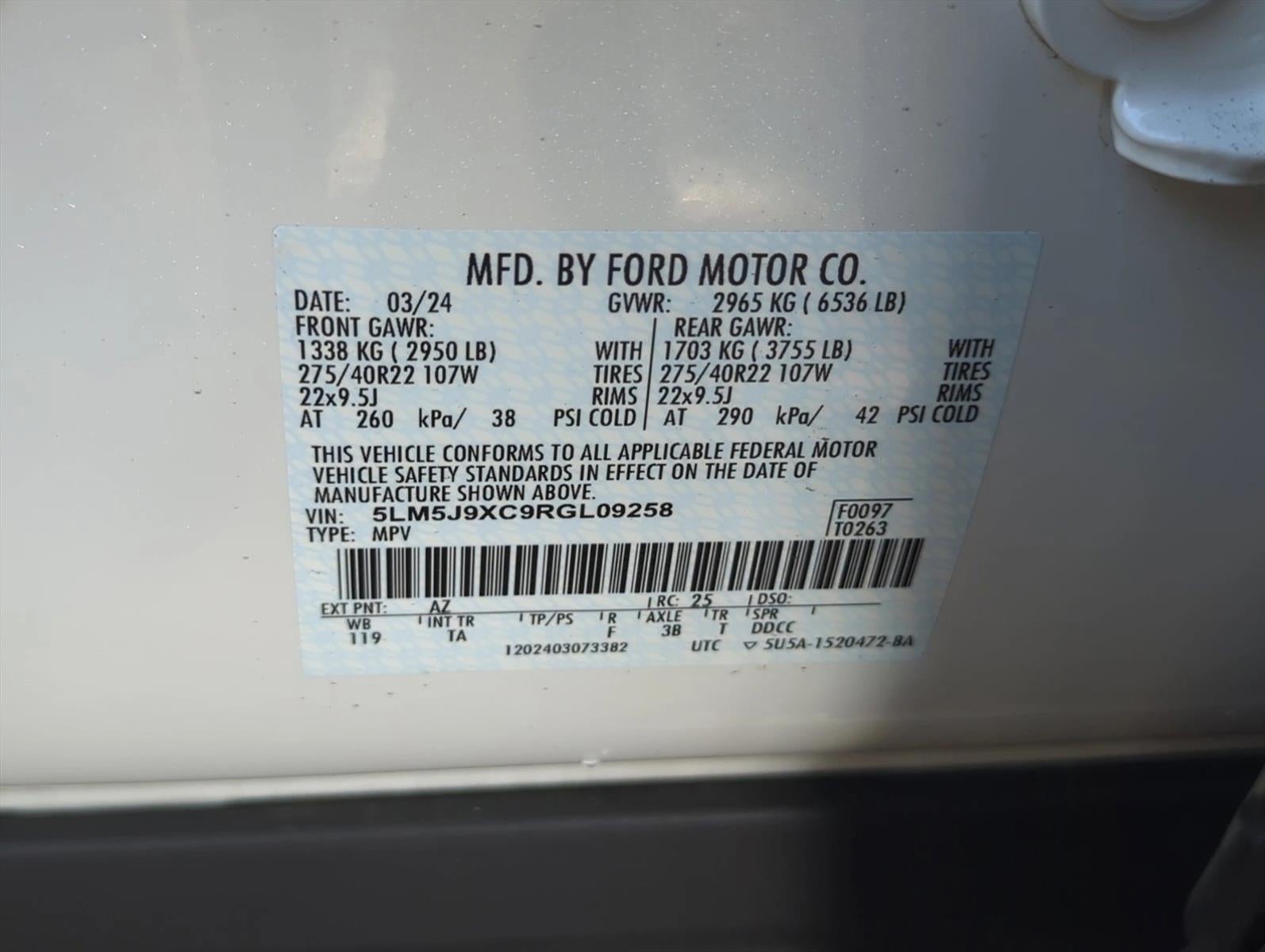 2024 Lincoln Aviator Black Label AWD