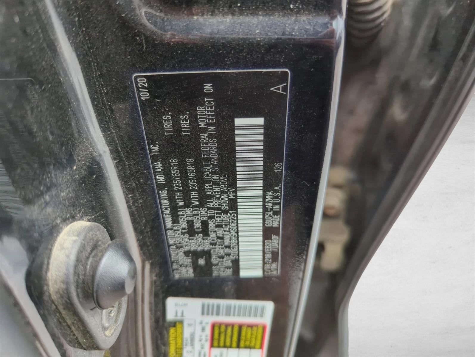 2021 Toyota Highlander XLE AWD (Natl)