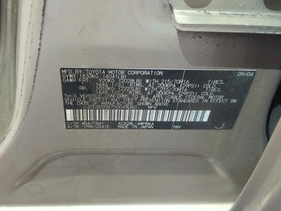 2005 Toyota RAV4 Base