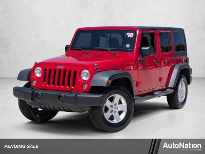 2018 Jeep Wrangler JK Unlimited Sport S 4x4