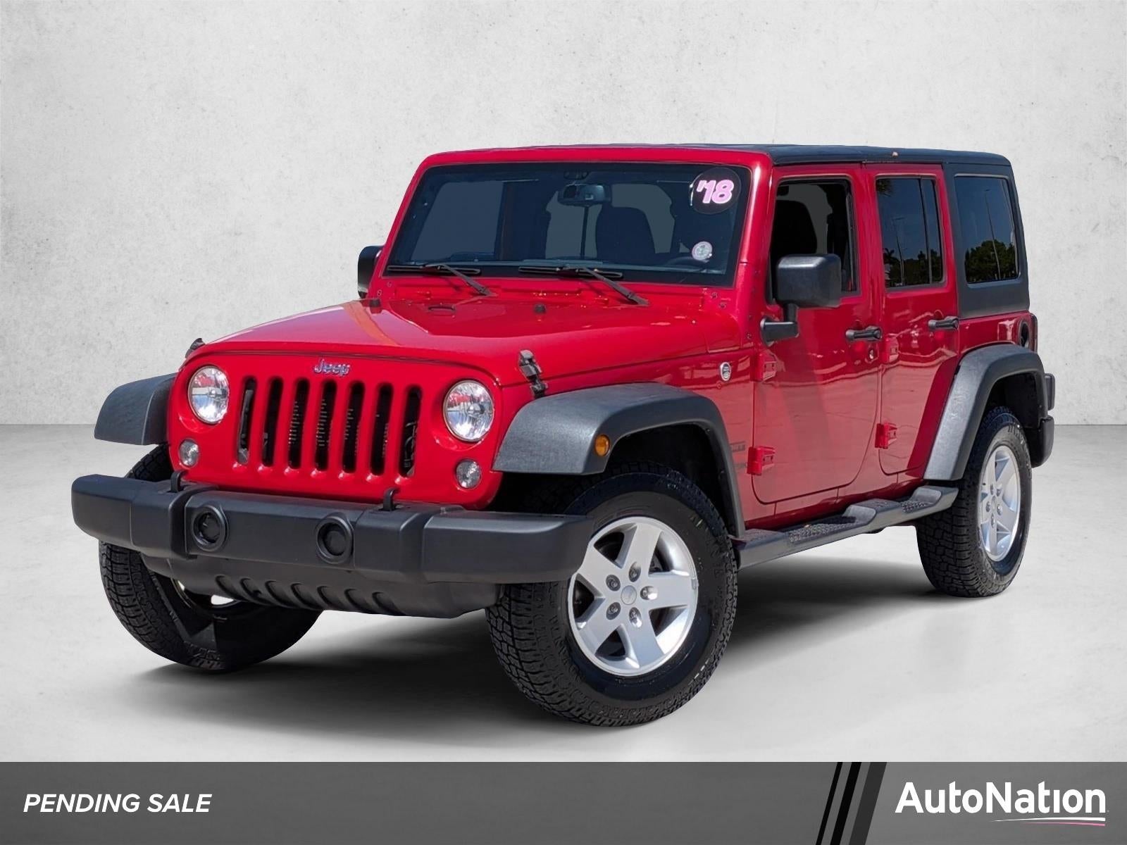 2018 Jeep Wrangler JK Unlimited Sport S 4x4