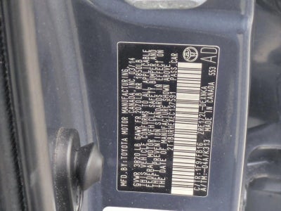 2014 Toyota Corolla 4dr Sdn CVT Auto LE (Natl)