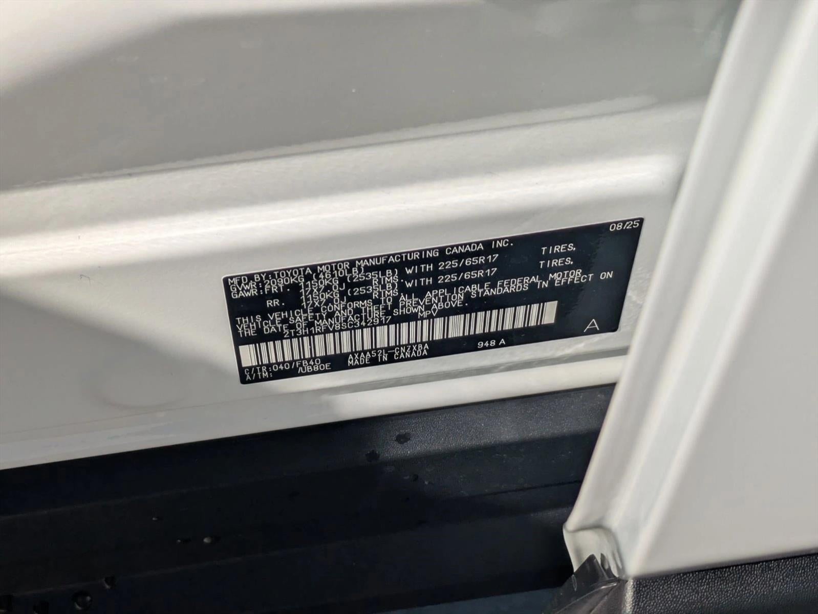 2025 Toyota RAV4 LE FWD (GS)