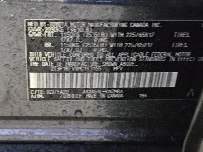 2021 Toyota RAV4 XLE AWD (Natl)