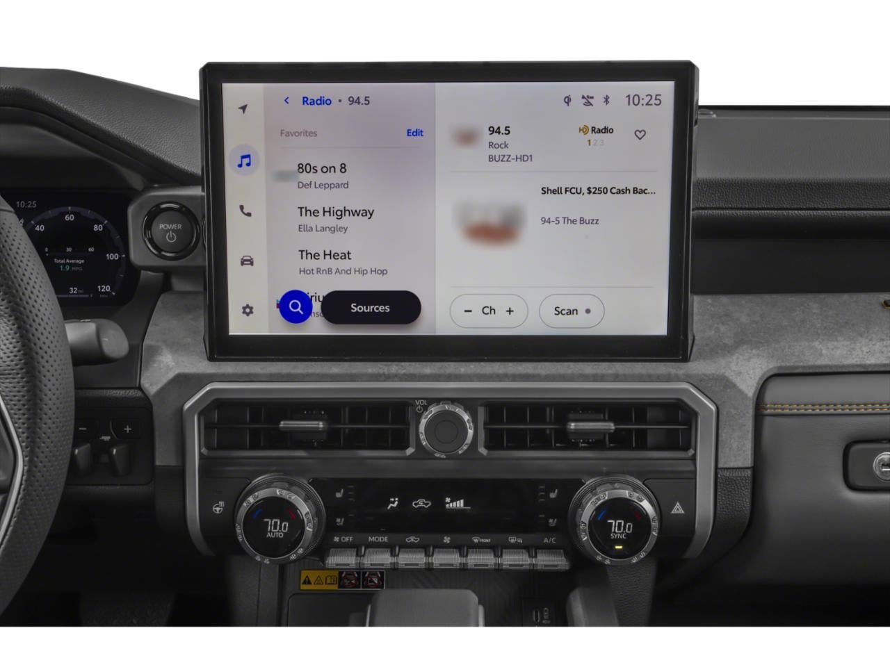2025 Toyota Tacoma 4WD 4WD Trailhunter Hybrid Double Cab 6' Bed AT (Natl)