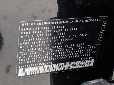 2024 Volkswagen Taos SE FWD